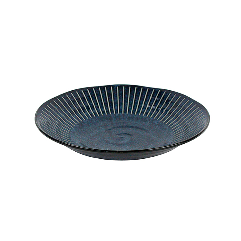 코발트 시로센 깊은원형접시