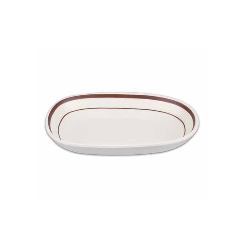 오브제투라인(브라운) 타원주찬그릇(소)