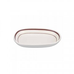 오브제투라인(브라운) 타원주찬그릇(소)