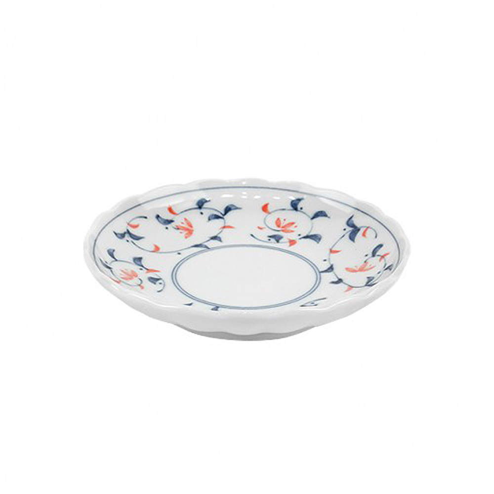 재팬 줄꽃 원형접시(小/中)