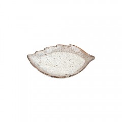 티아라 나뭇잎 앞접시(브라운)