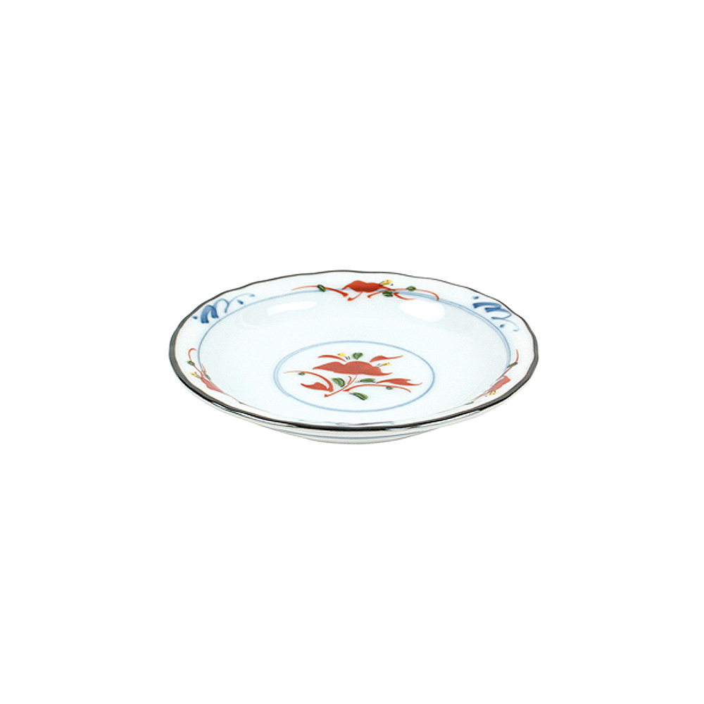 티아라 빨간꽃 접시(小/中)