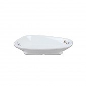 도라지 샤링허브직삼각접시(中~特大)