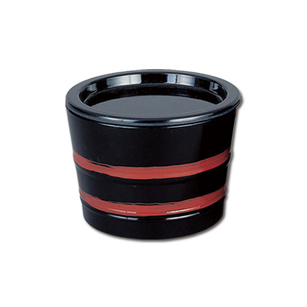 칠기제품 모밀공기 흑색(中)(上/下)