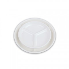 무지 원형3칸찬기(小~大)