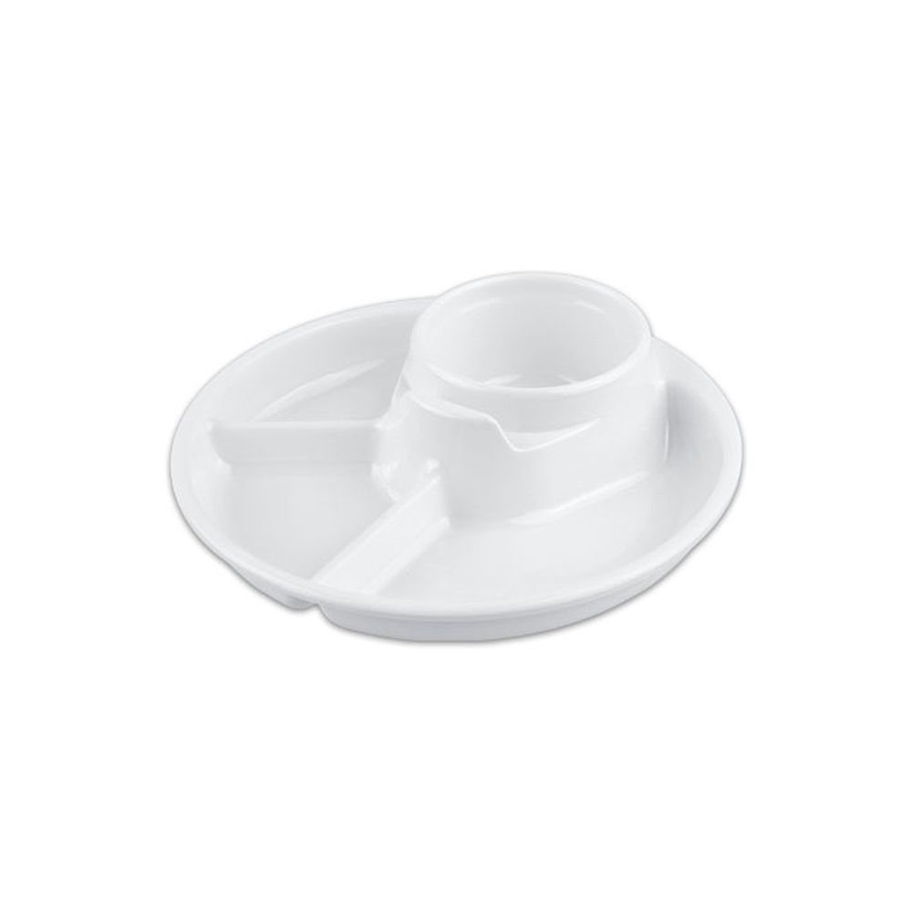 미색 바베큐접시