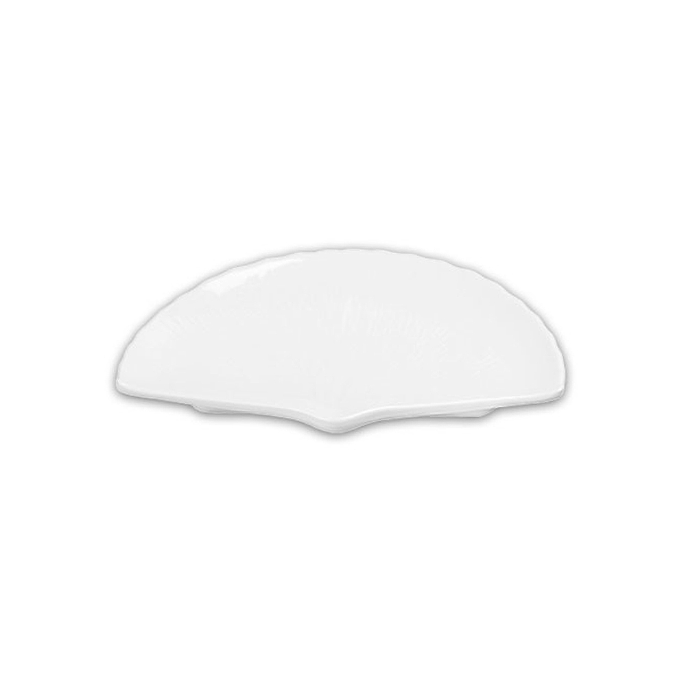 미색 부채접시(小)