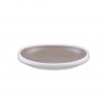 투톤그레이 타원소래기접시(8인치~12인치)