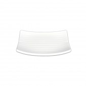 미색 줄직사각접시(小~大)