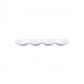 미색 직4칸찬기