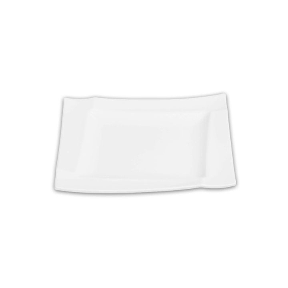 미색 파도정사각접시(9인치~14인치)