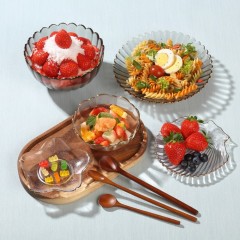 [유리볼,유리접시 10종] 크리스탈 유리 식기