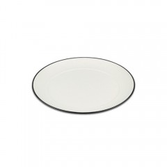 롤링(블랙앤화이트) 양식접시