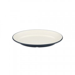 롤링(블랙앤화이트) 타원접시(7181)