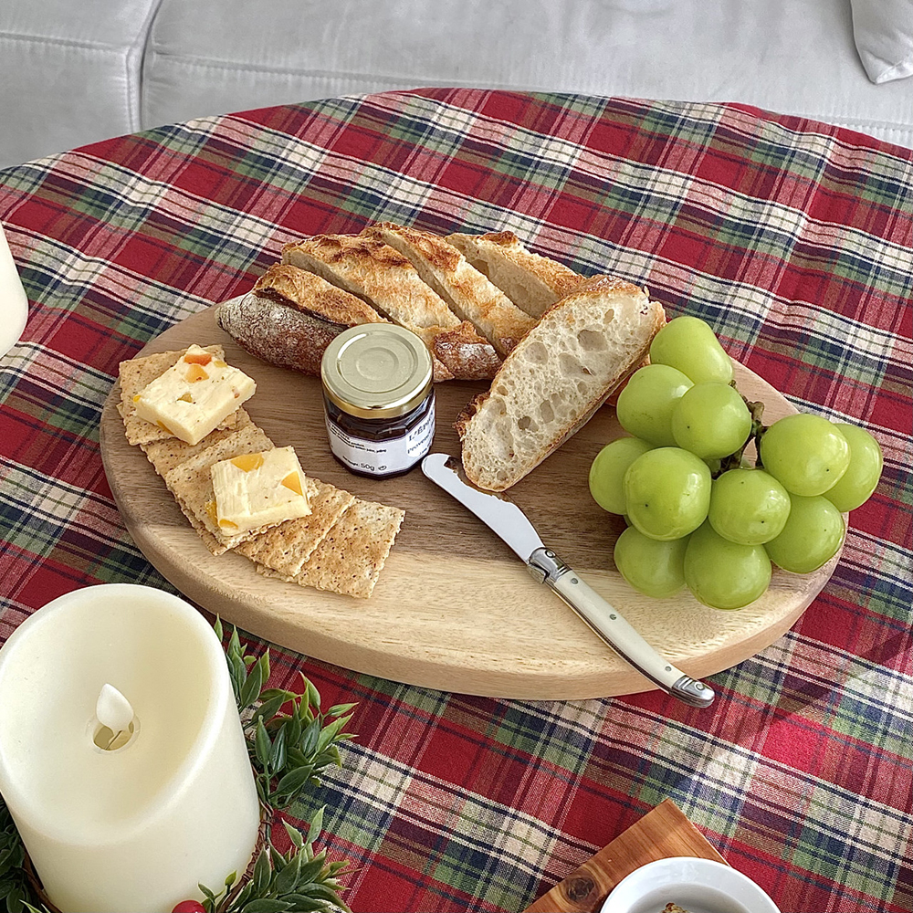 우드 타원 도마(3 sizes)