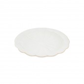 팬시 물결 원접시 화이트(小/中/大)