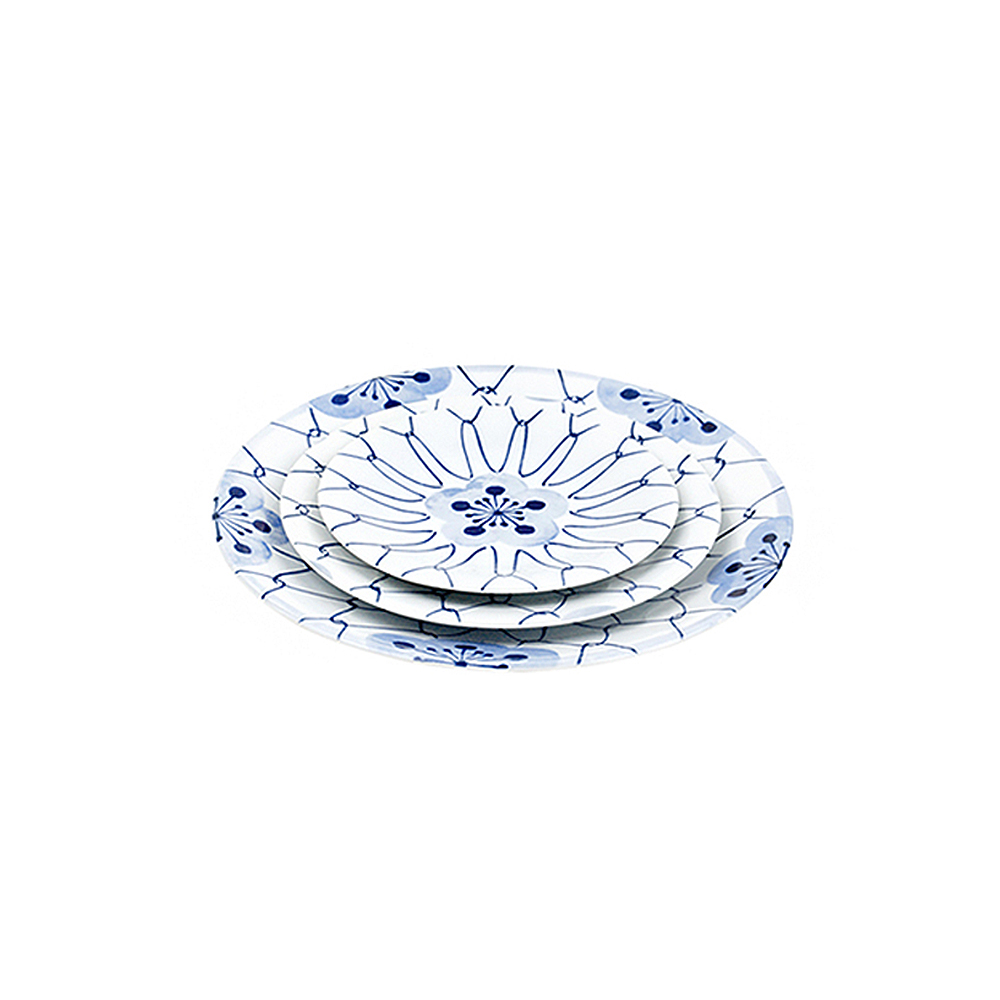 일제 그물꽃 원접시(小/中/大)