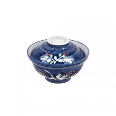 일제 뚜껑돈부리 블루(上/下)