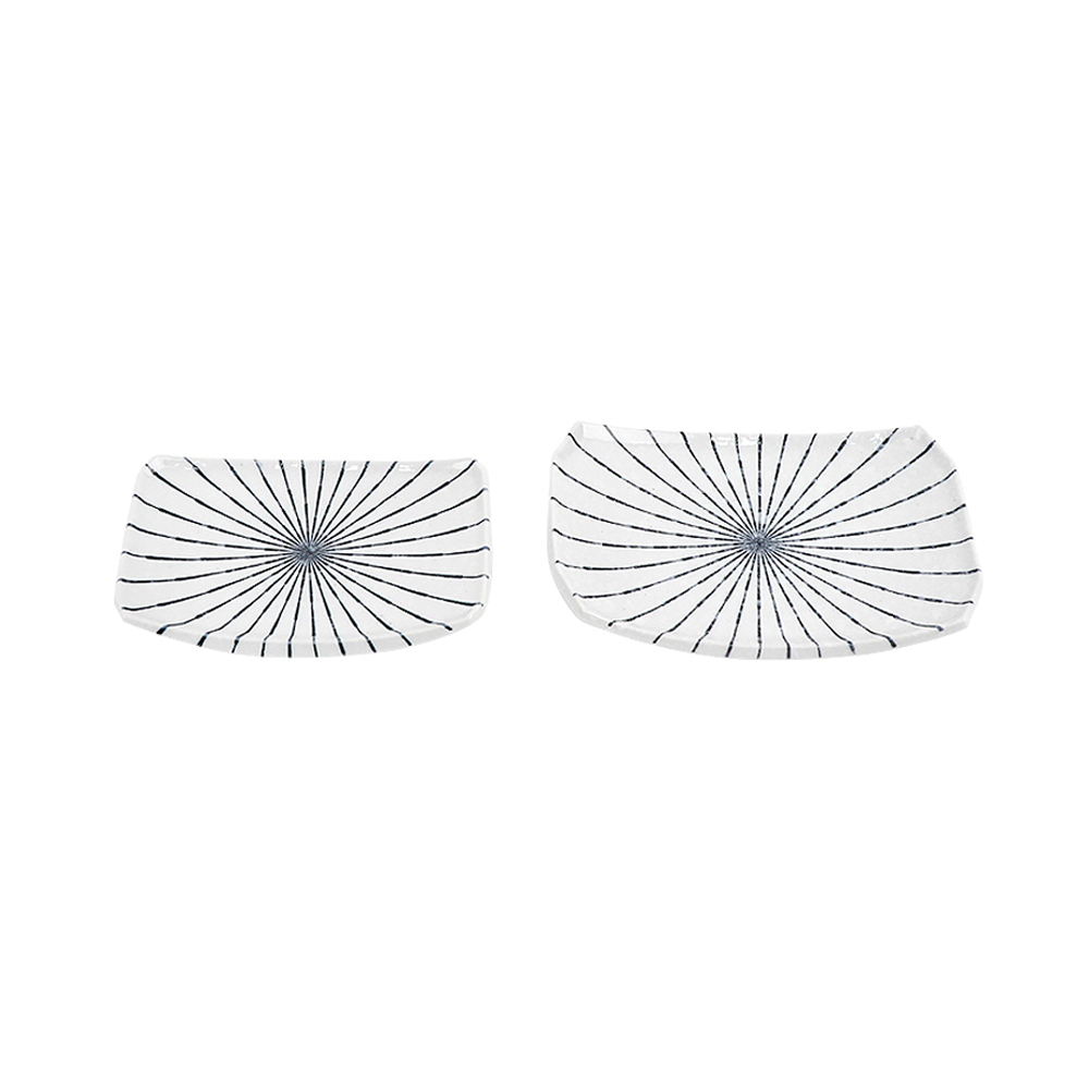 일제 빗살 생선접시(小/中)