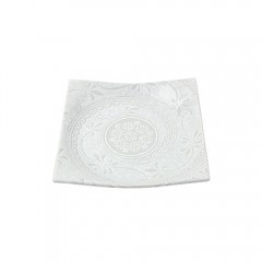 일제 화이트 정사각접시