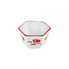 하이토 꽃 깊은육각찬기