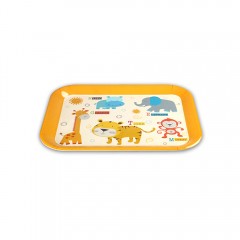 어린이용 코끼리 사각쟁반