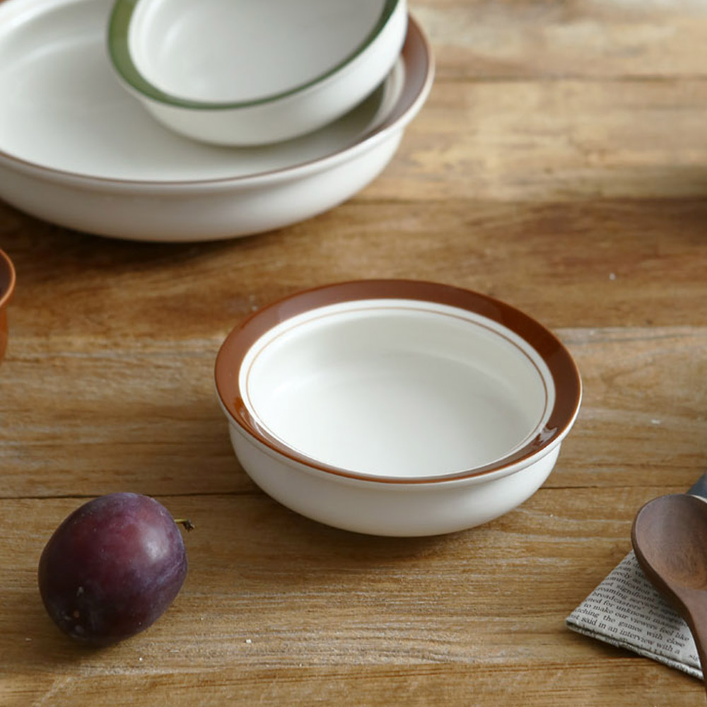 [허니 샐러드볼] 2 sizes 면기 덮밥 접시볼 카레 파스타볼