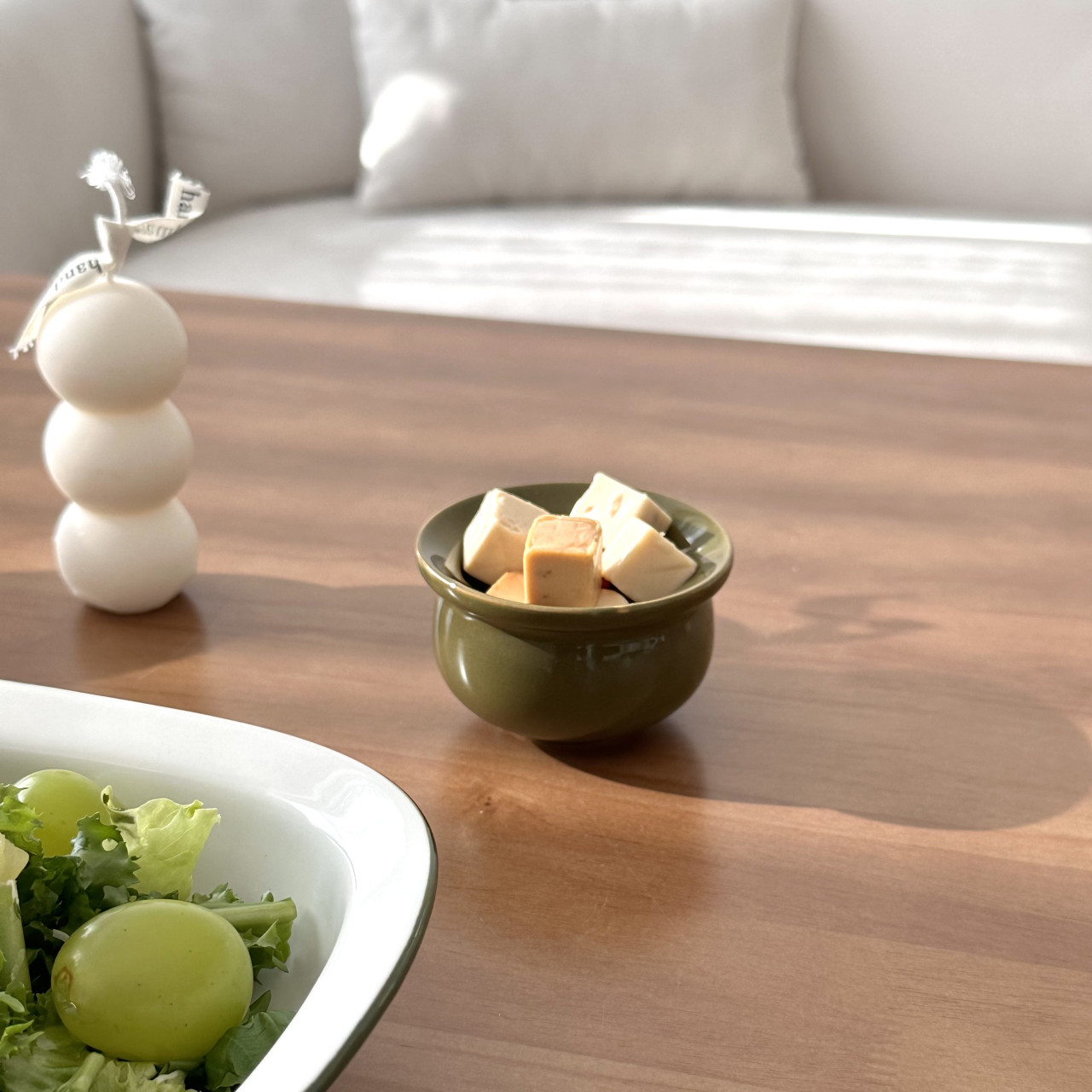 [허니 소스볼 2P 세트] 2colors 귀여운 미니볼 종지 소스기 찬기