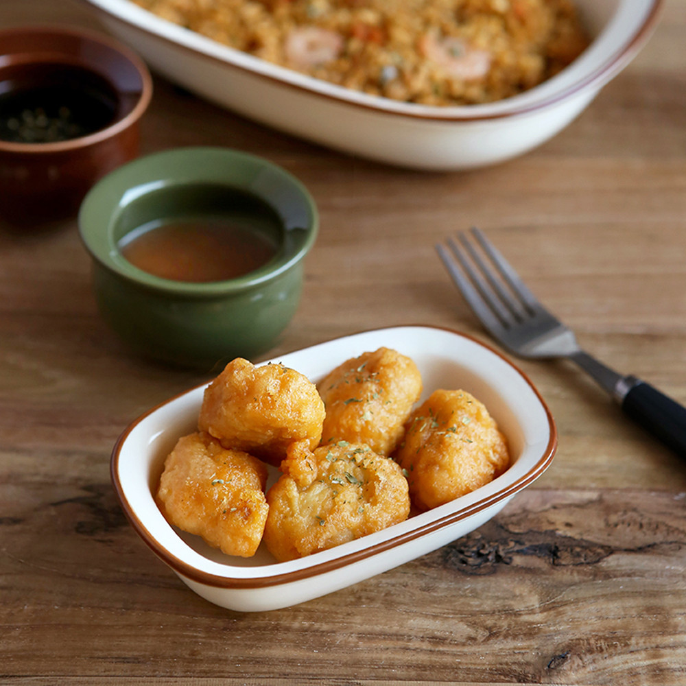 [허니 타원 파스타볼 2P 세트] 소스볼 샐러드볼 신혼부부 집들이선물 그릇세트