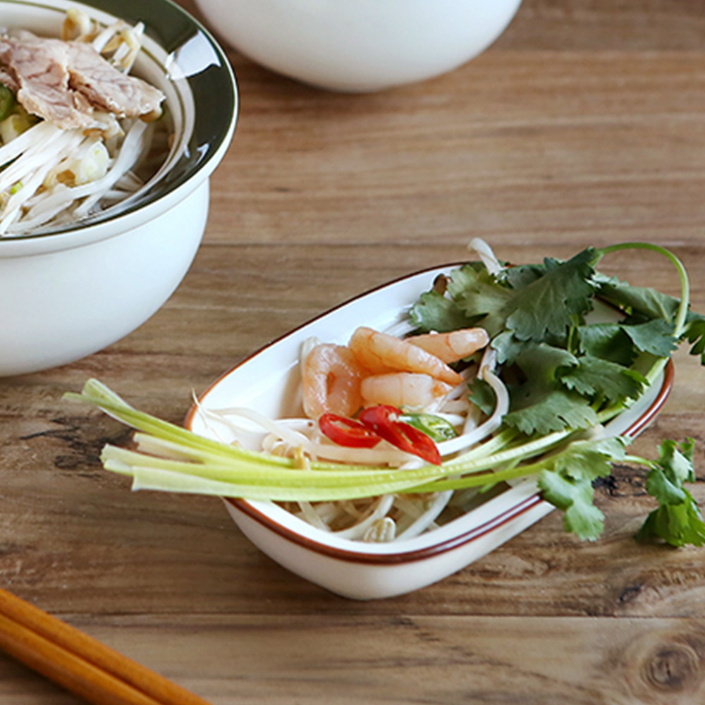 [허니 타원 파스타볼 2P 세트] 소스볼 샐러드볼 신혼부부 집들이선물 그릇세트