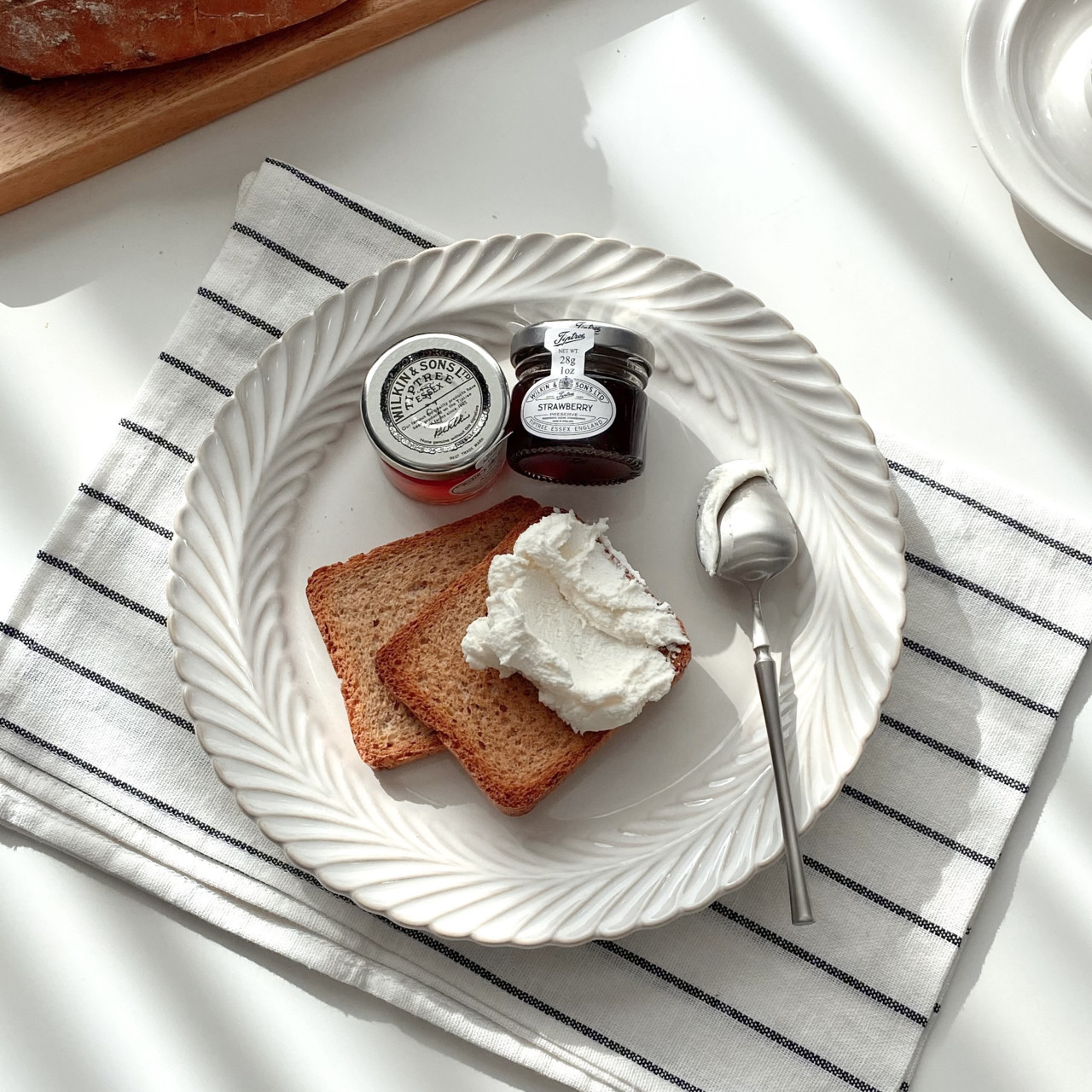 [앤틱 웨이브 접시] 빈티지 홈카페 디저트 브런치 파스타 샐러드볼 신혼부부 집들이선물