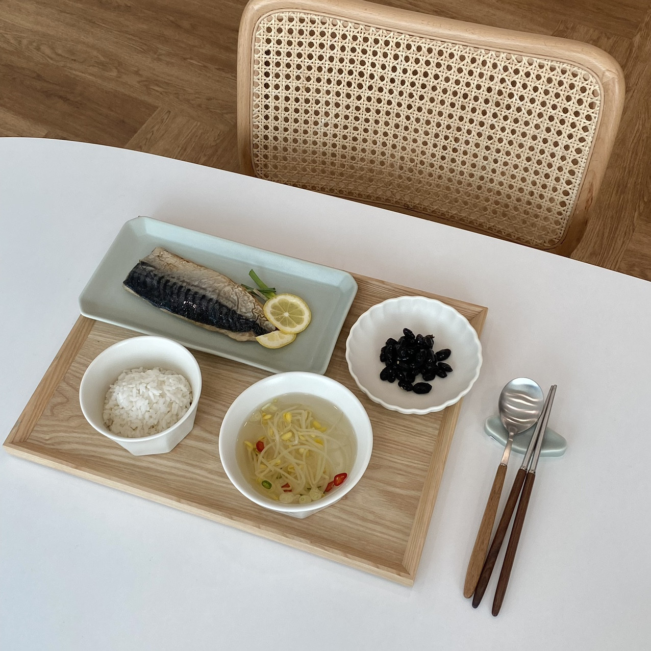 [시라쿠스 네이처 세트] 1인 2인set 신혼부부 그릇세트 집들이선물 무광 접시 자취생