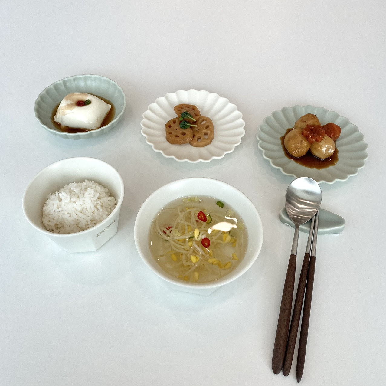 [시라쿠스 네이처 세트] 1인 2인set 신혼부부 그릇세트 집들이선물 무광 접시 자취생