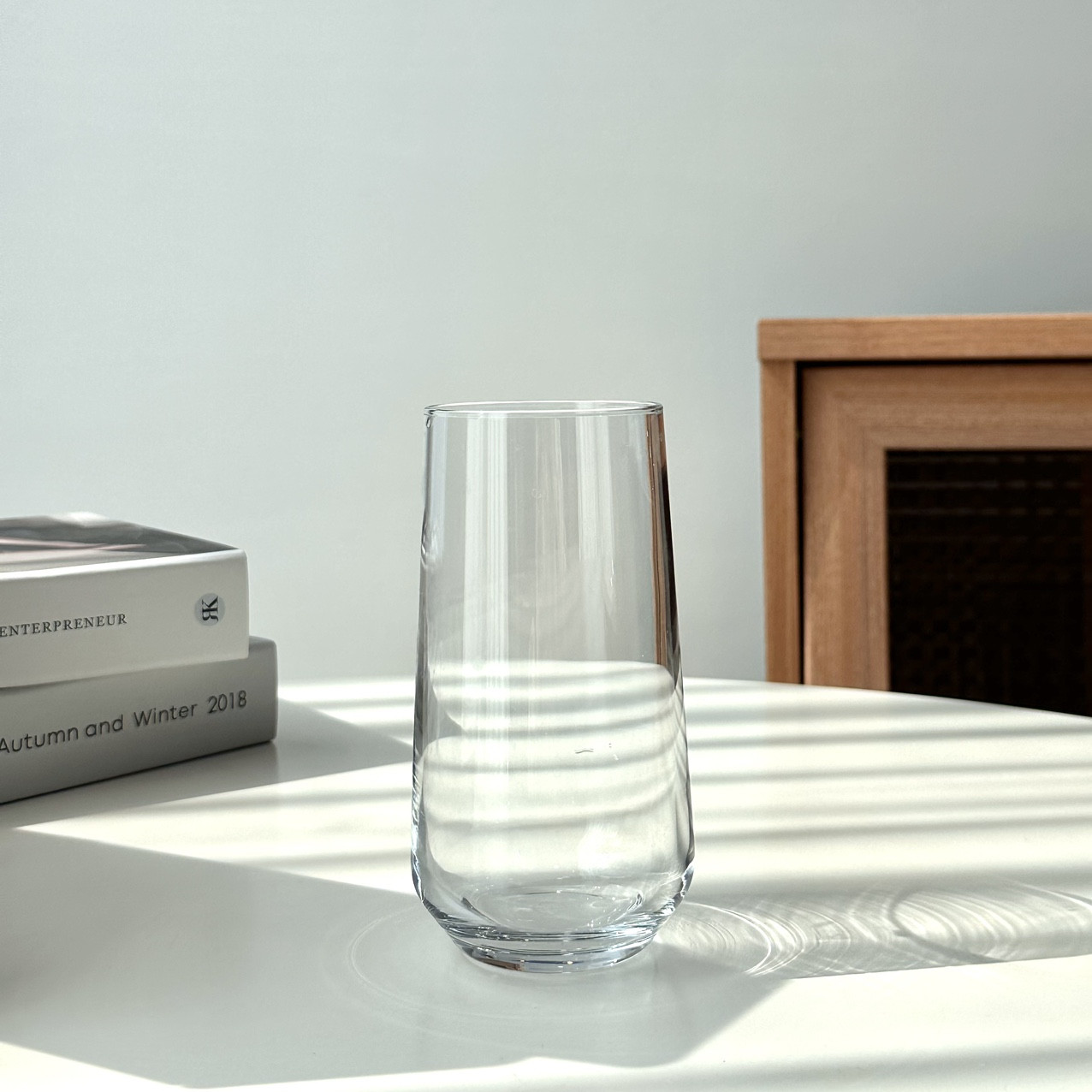 [카페 둥근유리컵 10+2] 470ml 아메리카노 라떼 홈카페 브런치 에이드