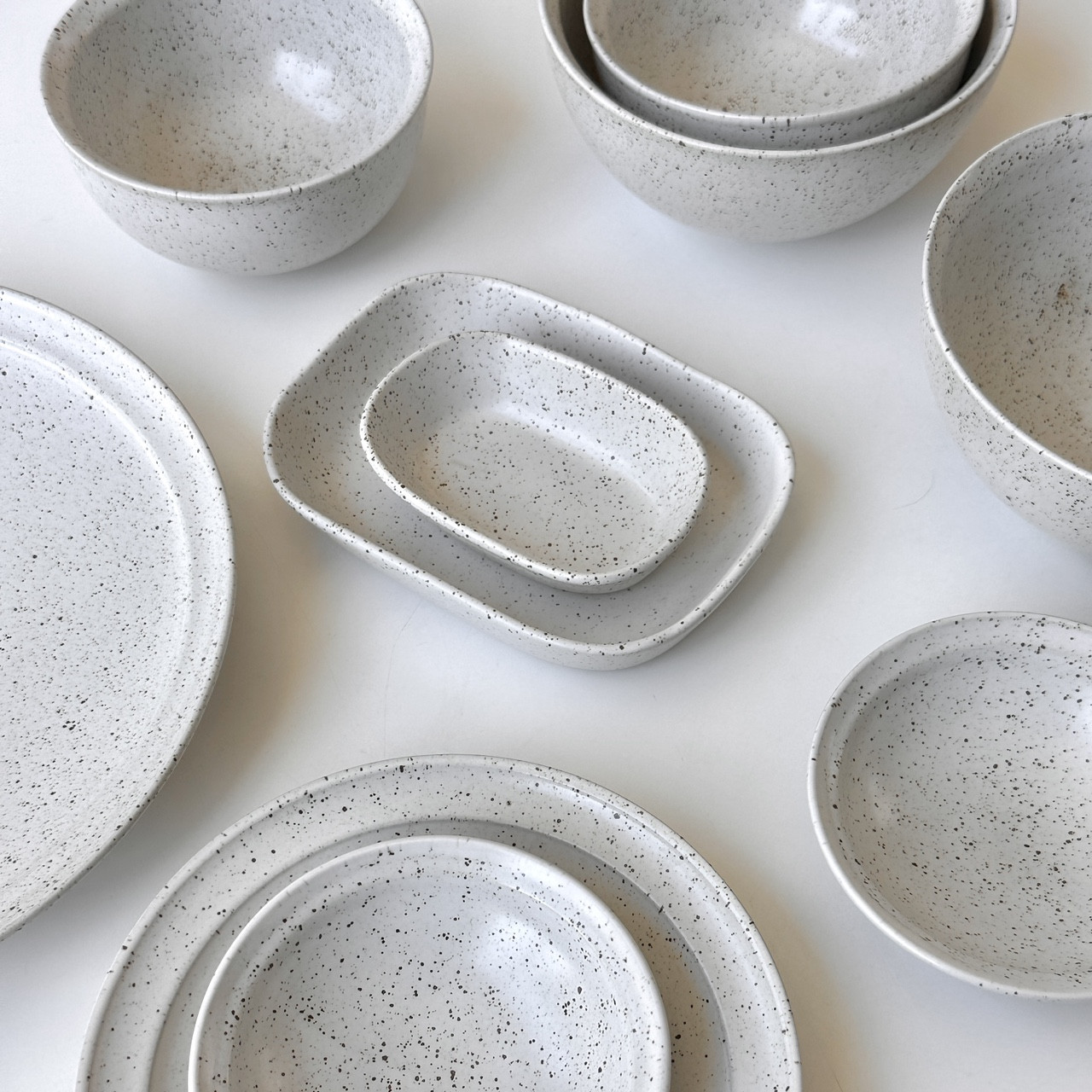 [샌드 시리즈 개별구매] 디저트 접시 찬기 신혼부부 자취생 집들이선물 혼수