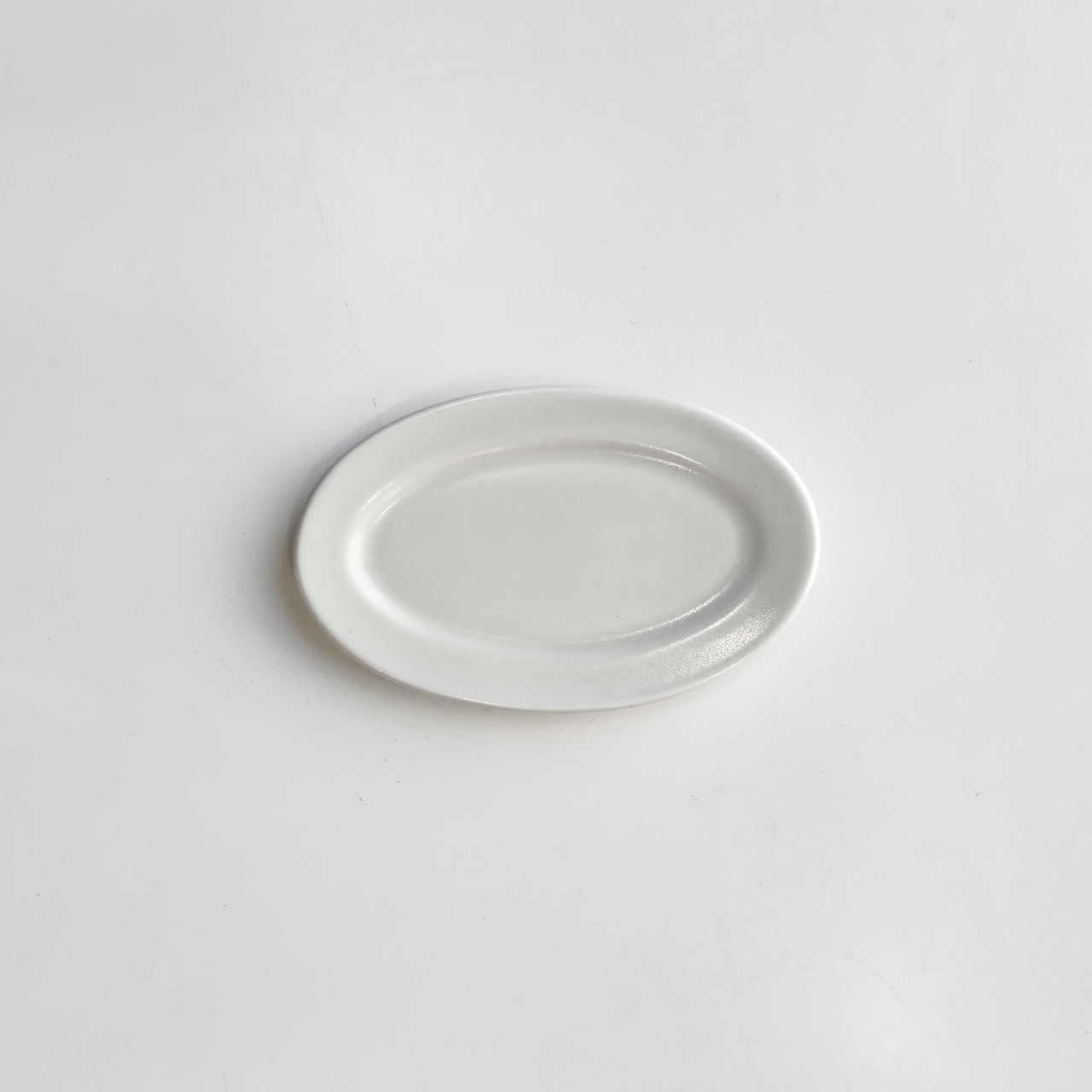 [세라믹 수저받침] 타원 도자기 커트러리 받침