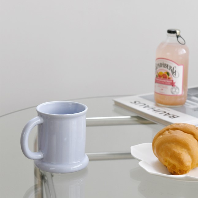 [러버 머그] 4cols 홈카페 도자기 300ml 답례품