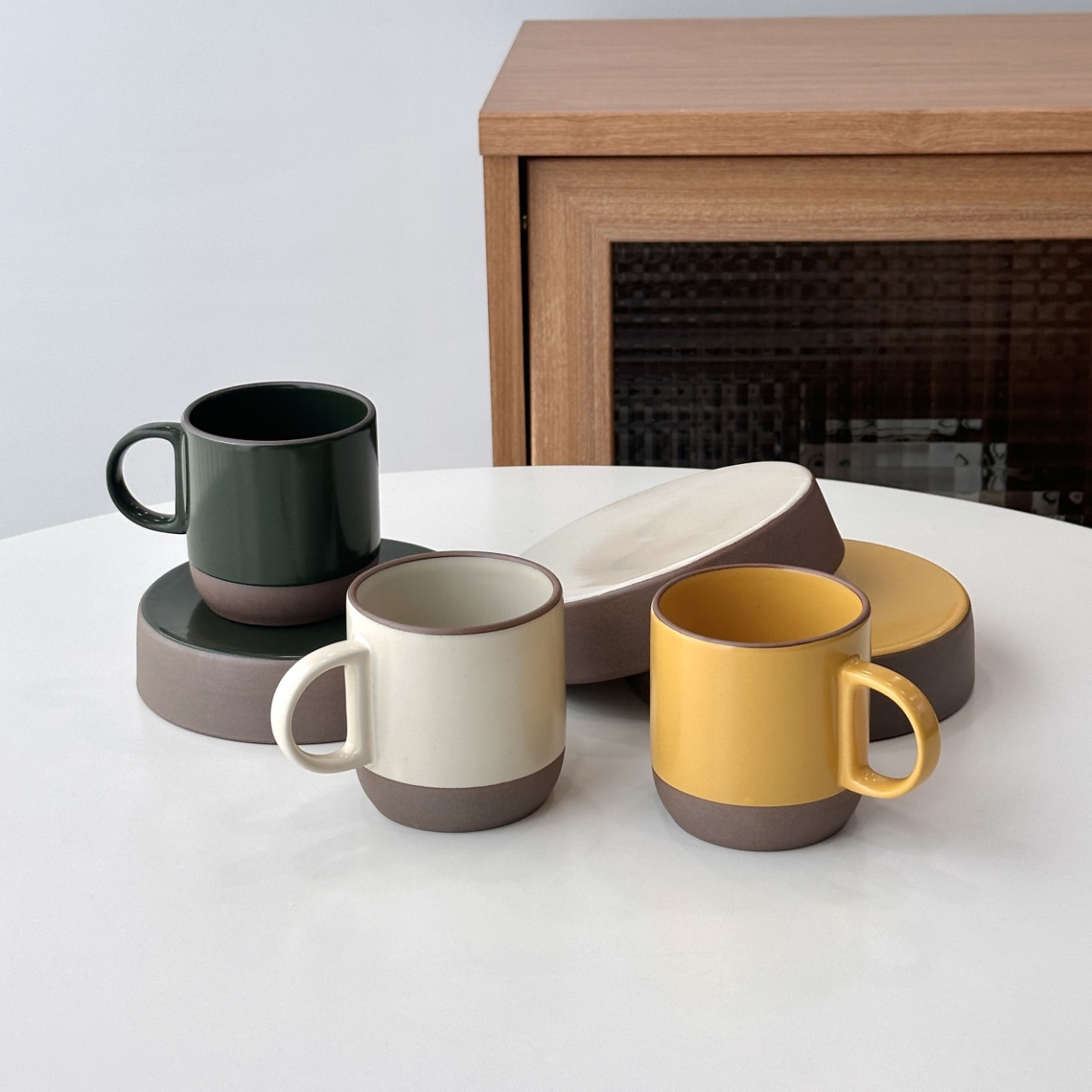 [포슬 접시] 도자기 컵 답례품 집들이선물 신혼부부 자취생