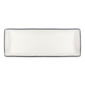 체크투톤(블랙앤화이트) 야채접시