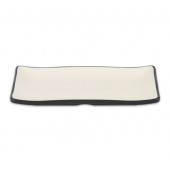 체크투톤(블랙앤화이트) 생선접시(中/大)