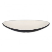 체크투톤(블랙앤화이트) 타원접시볼(1호~3호)