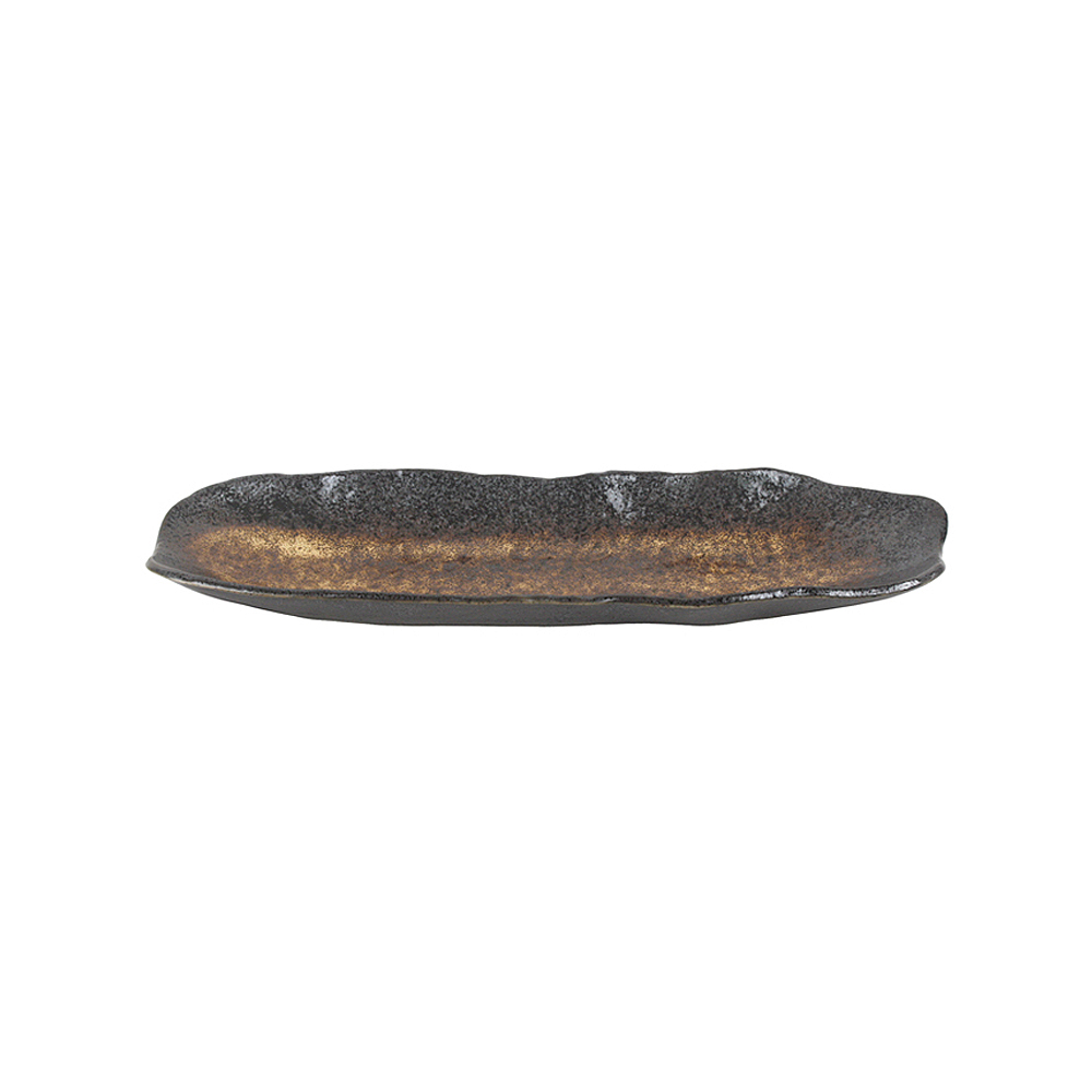사라 긴타원접시(브라운)